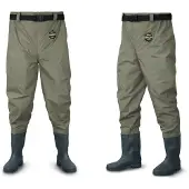 Delphin HRON Pants, 44, vert/noir, waders, 101004224