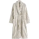 Next Peignoir long bleu marine / blanc