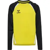 Hummel Sweat de sport 'Lead 2.0' jaune foncé / noir / blanc
