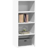 vidaXL Highboard blanc 50x41x124 cm Bois composite