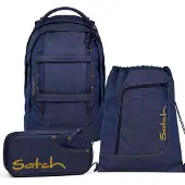 Satch Ensemble de cartables - Pack - Denim Blue - - UneTaille - Cartable