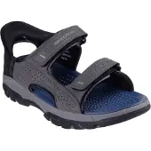 SKECHERS Slip-ins: Tresmen - Reece Sandalen - Donkergrijs - Maat 47.5