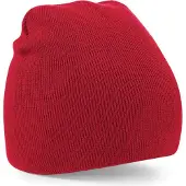 Beechfield Pack 50 Bonnet homme Beanie original Pull-On Classic Red - Beechfield B44 - Taille One Size