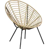 Ebuy24 Relax fauteuil naturel.