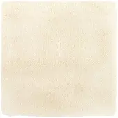 vidaXL Tapis Shaggy à poils longs NAVARRA crème 200x200 cm polyester
