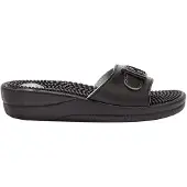 Scholl Tong Scholl Women New Massage Black-Taille 39