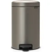 Brabantia NewIcon Poubelle à pédale 12 Litres Platine