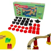 TOY2 Track Connectors Allround Large (21025) Doré Enfants