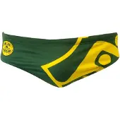 Turbo Official Australian Swimming Brief Vert 3XL Homme