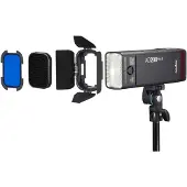 Godox Barndoor Kit pour tête de flash Speedlite AD200ProII