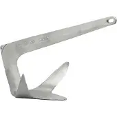 PLASTIMO Ancre , galvanisée, gris, 5 kg. Gris, 5 kg
