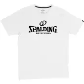 Spalding Essential Logo Short Sleeve T-shirt Blanc XL Homme