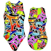 Turbo Grafitti Swimsuit Multicolore L Femme