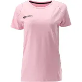 Spalding Essential Short Sleeve T-shirt Rose M Femme