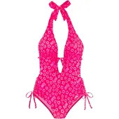 Buffalo Maillot de bain rose néon / rouge