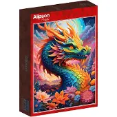 Alipson Puzzle Puzzle Dragon Coloré - 1000 pièces