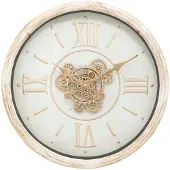 Noname Atmosphera createur d'interieur - Horloge « sonika » beige d49,5cm