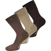 Normani Chaussettes beige / marron / brun foncé / blanc