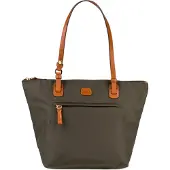 Bric's Sac à bandoulière X-Bag avec détails en cuir et pochette amovible