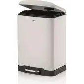 kela Corbeille à papier Davin 12 l blanc KL-10904