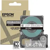 Epson LK-6TWJ Transparent, Blanc