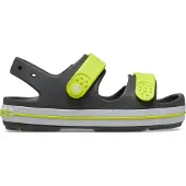 Crocs Sandales plates Crocband Cruiser Sandal T filles - Gris - 19 / 20