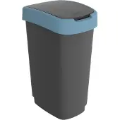 Rotho Twist Blue - trash bin – 50l