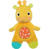 Bright Starts - 12348 - Snuggle - Teether Jouet De Dentition En Peluche Sans Bpa - Girafe, Des La Naissance