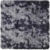 vidaXL Tapis Shaggy à poils longs NAVARRA gris foncé 200x200 cm