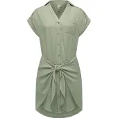 Ragwear Robe-chemise 'Bahaya' vert clair