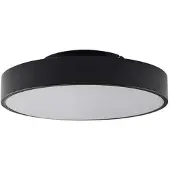 LINDBY Plafonnier , Milada, dimmable, Noir, Salon / séjour, Métal, Moderne
