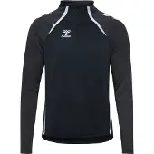 Hummel T-Shirt fonctionnel 'Lead 2.0' gris foncé / noir / blanc