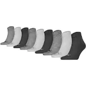 Puma Chaussettes gris clair / gris foncé / gris chiné
