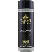 Hot - huile de massage hydratante - noix de coco - 100ml