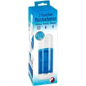 You2Toys - masturbateur rechargeable rotatif à va-et-vient (bleu et blanc)