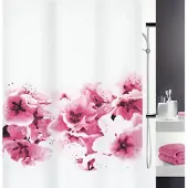 Spirella Amanda Shower Curtain Rose 180 x 200 cm