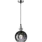 FISCHER&HONSEL GMBH Lampe à suspension en verre Uller avec verre fumé