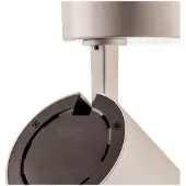 SLV NUMINOS SPOT Indoor LED plafonnier apparent DALI Dimension : 21,3 x 18 x 10 cm, couleur : blanc/noir, température de couleur : 4000 Kelvin, angle de rayonnement : 36 degrés
