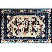 Seletti Tapis brûlé, tu as le pouvoir