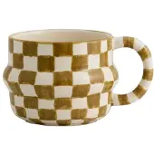 Nordal Ensemble de 4 mugs Ysia vert/ivoire
