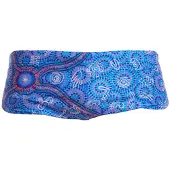 Funky Trunks Sidewinder Swimming Boxer Bleu AUS 36 Homme