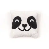 TODAY Coussin déhoussable tufté FUNNY - - Blanc 40x40 cm