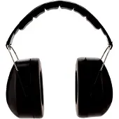 3M 94-105db Snr 30db Headset Hearing Protectors Noir
