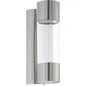 Eglo 96013 Robledo LED Applique murale d'extérieur en acier inoxydable 640lm