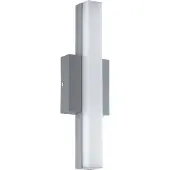 Eglo 94845 LED Applique murale d'extérieur Acate 8W argent