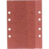Bosch set de feuilles abrasives 93x230 mm RW, 8 trous, fixation étrier - 10 pièces