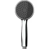 Wenko Pommeau de douche Basic Gris Ø10cm Pommeau de douche Salle de bain Oasis de bien-être Pommeau de douche