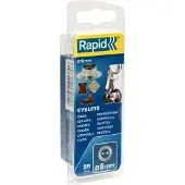 Rapid OEillets 6mm 25 pièces + outil d'insertion, Accessoires de couture, Argent