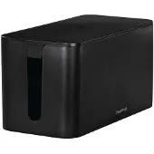 Hama Kabelbox "Mini", schwarz, fr Kabeldurchmesser: 15 mm