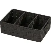 Wenko Organiseur Adria 32 x 21 x 10 cm noir